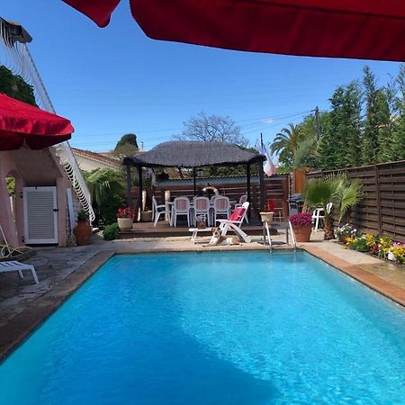 Rez De Jardin Villa Cagnes Sur Mer. מראה חיצוני תמונה