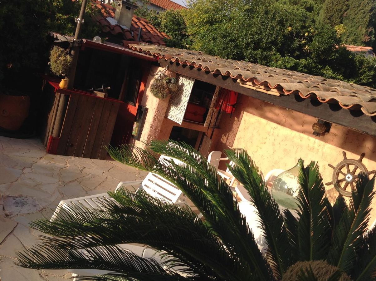 Rez De Jardin Villa Cagnes Sur Mer. מראה חיצוני תמונה