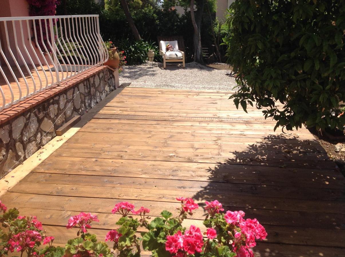 Rez De Jardin Villa Cagnes Sur Mer. מראה חיצוני תמונה