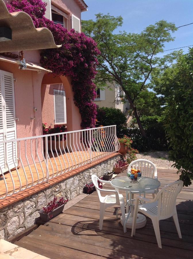 Rez De Jardin Villa Cagnes Sur Mer. מראה חיצוני תמונה