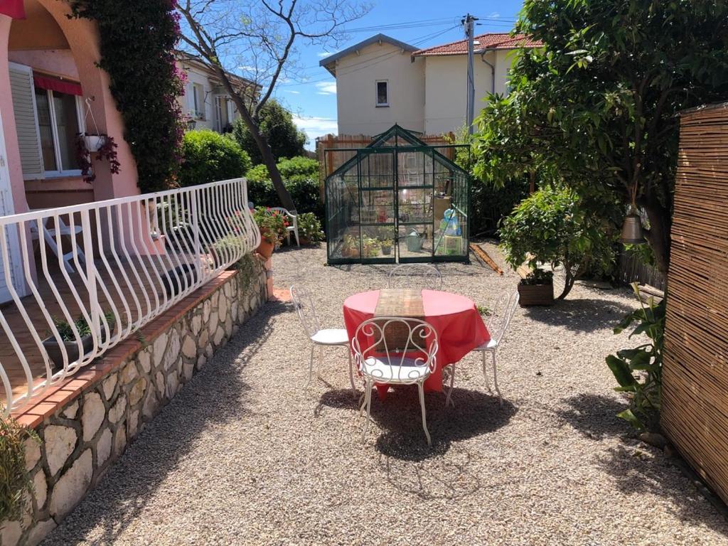 Rez De Jardin Villa Cagnes Sur Mer. מראה חיצוני תמונה