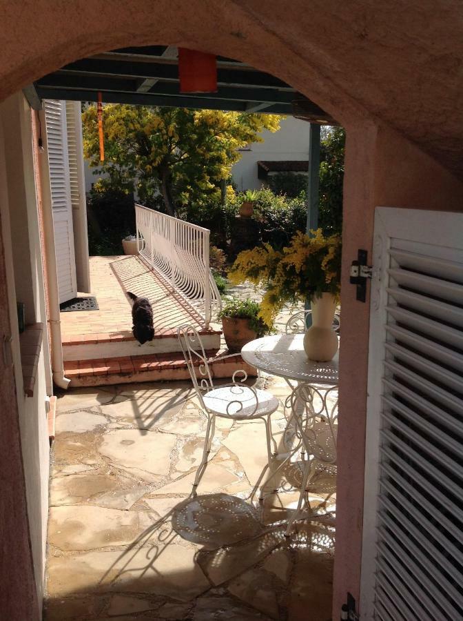 Rez De Jardin Villa Cagnes Sur Mer. מראה חיצוני תמונה
