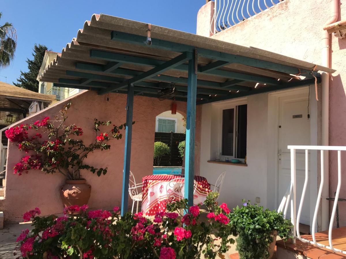 Rez De Jardin Villa Cagnes Sur Mer. מראה חיצוני תמונה