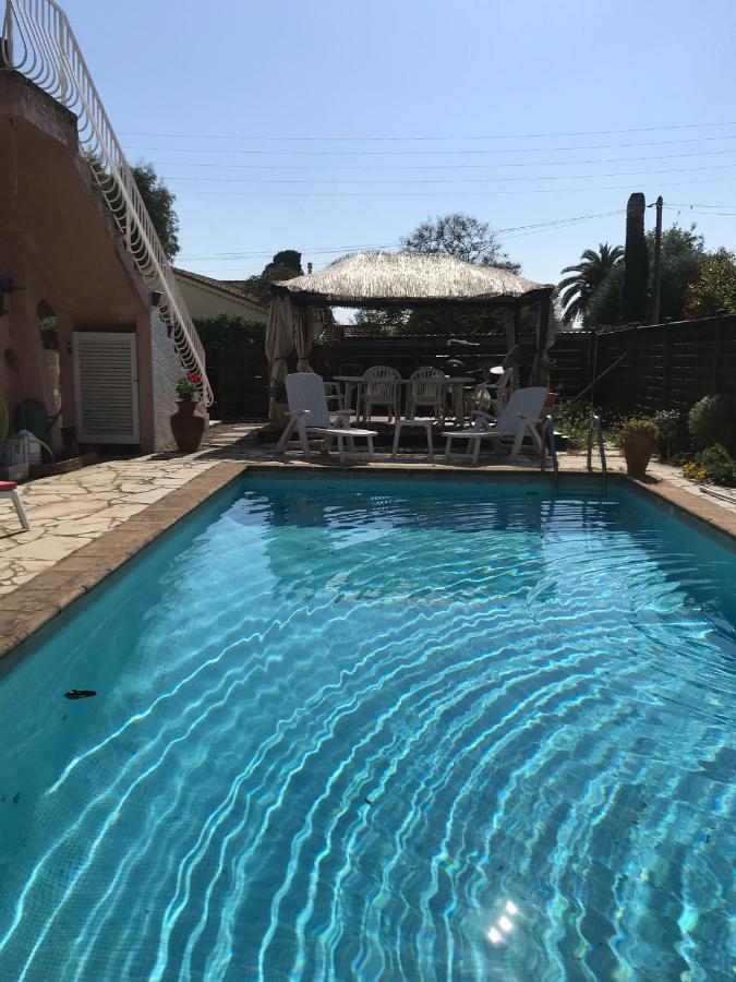 Rez De Jardin Villa Cagnes Sur Mer. מראה חיצוני תמונה
