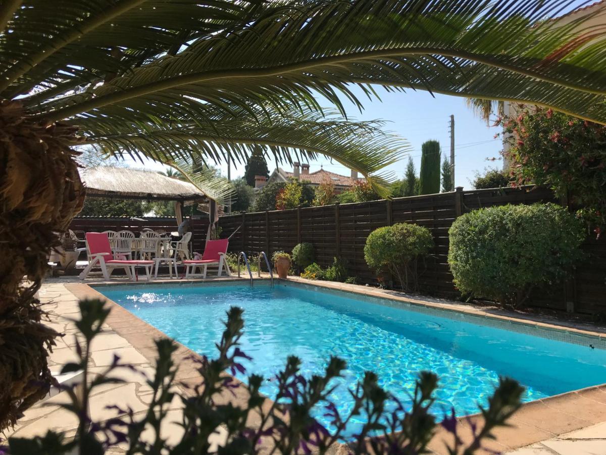 Rez De Jardin Villa Cagnes Sur Mer. מראה חיצוני תמונה